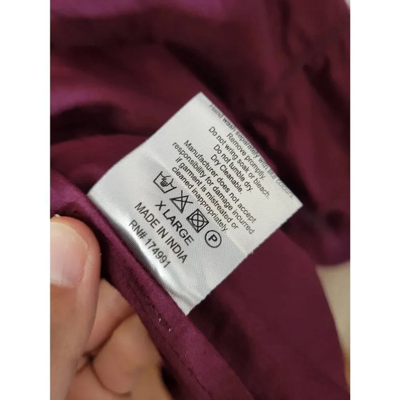 Wine Ruffled Tiered Midi Sundress - Picture 6 of 12